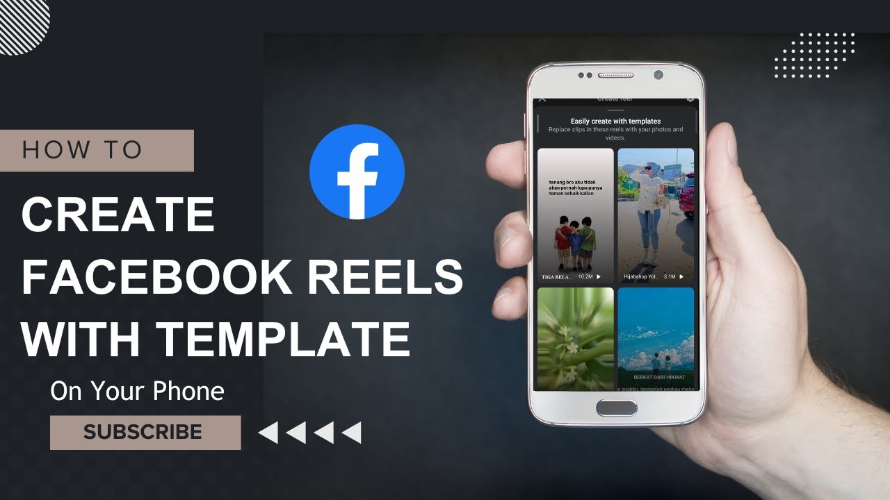 How to Use Template on Facebook Reels
