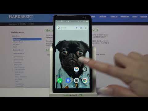 How to Switch on High Contrast Text in ALCATEL 1B (2020) - Enable High Contrast