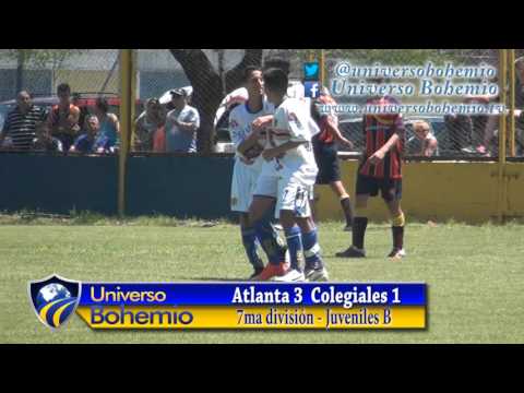 Atlanta 3 Colegiales 1  -  Juveniles B  7ma división