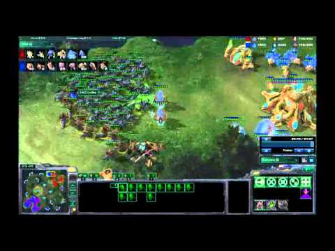 SC2 2011-10-31 Final Battle Roach Hydra vs Archon Stalker.wmv
