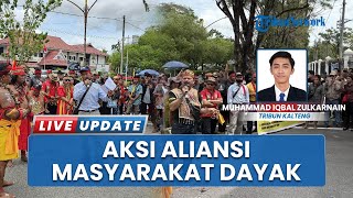Demo Memanas: Aliansi Dayak Tuntut Plasma Perusahaan dan Bebaskan Rekan di Kantor Gubernur
