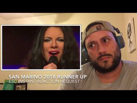 ESC Instant Reaction - 2018 San Marino Runner Up Sara de Blue