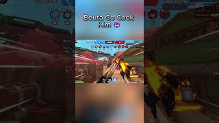 Clipped in Hyper Shot😈! #roblox #robloxedit #robloxshorts #shorts #hypershot #trickshot #gungame