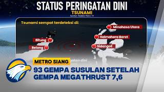 Download lagu Pusat Gempa Sulawesi Utara: Magnitudo 7,6, Tsunami Mungkin Terjadi - [Metro Siang] mp3