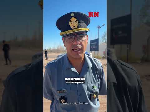 Robo violento en una arenera de Allen maniataron al sereno y robaron dos vehículos