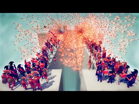 100x BEST ROMAN vs 2x EVERY GOD - Totally Accurate Battle Simulator TABS