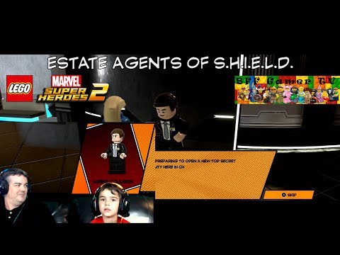 Unlock Agent Coulson from Agents of SHIELD | LEGO Marvel SuperHeroes 2