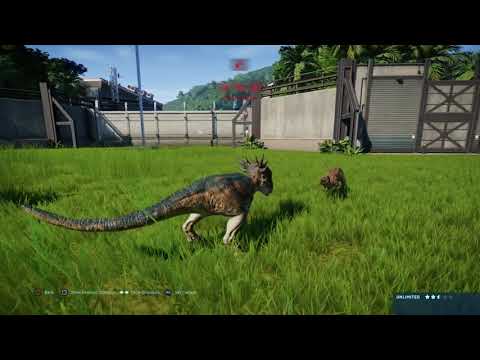 Jurassic World Evolution: Stygimoloch vs Troodon (Base Genome)