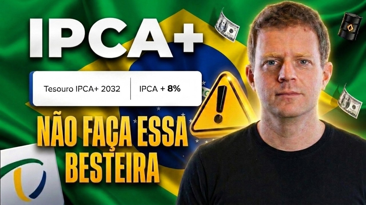 SE VOCÊ SÓ INVESTE EM TESOURO IPCA+, PROVAVELMENTE VAI SE ARREPENDER (ninguém está vendo isso)