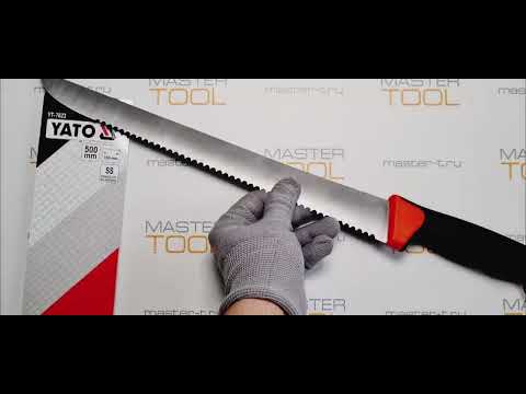 Нож для резки строительной изоляции YATO (YT-7623), 500 мм Нож для резки строительной изоляции YATO (YT-7623), 500 мм