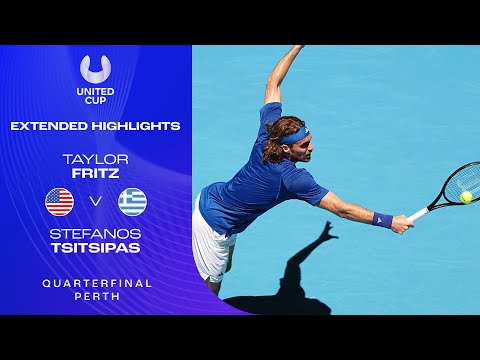 Taylor Fritz v Stefanos Tsitsipas Extended Highlights | United Cup 2026 Quarterfinal