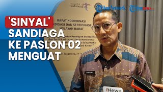 Beda dengan Ganjar-Mahfud, Sandiaga Beri 'Sinyal' Kuat Merapat ke Paslon 02, Ucapkan Terima Kasih