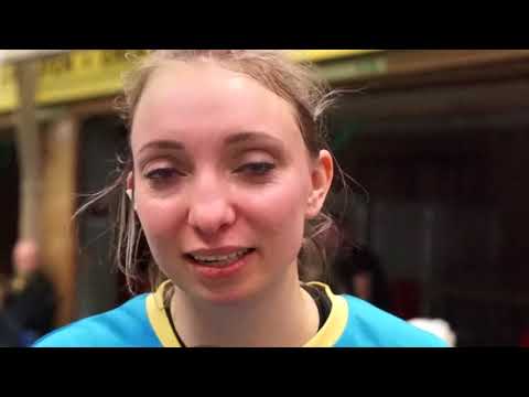 Michelle Goos läßt ein wenig Frust ab.