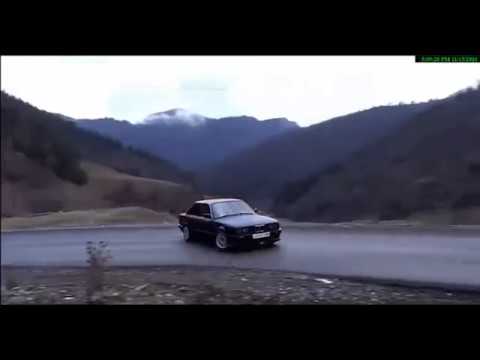 BMW E30 Illegal Drift In Borjomi Georgia - Sakire Mountains