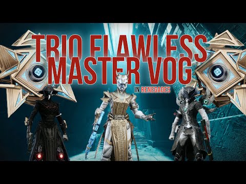 Destiny 2 Trio Flawless Master Vault of Glass (Renegades)