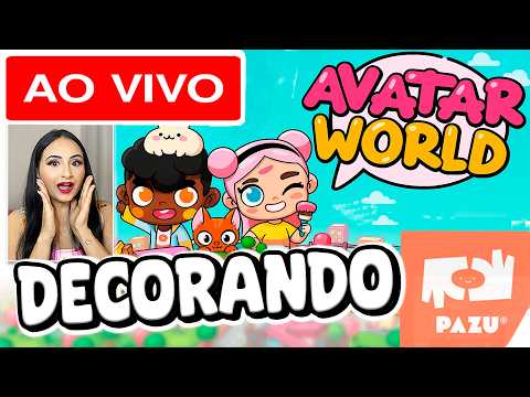 DECORANDO NO AVATAR WORLD | Mary Games está ao vivo!