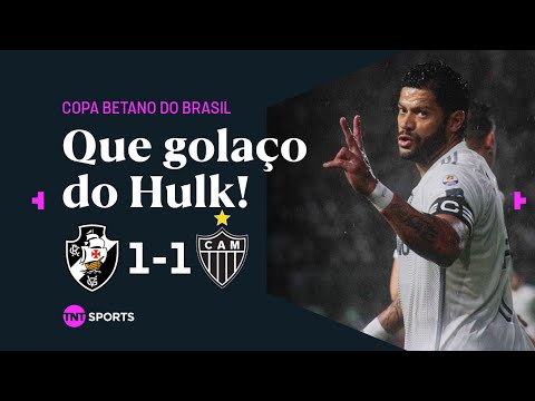 HULK FAZ GOLAÇO INCRÍVEL NO FIM E CLASSIFICA O GALO! VASCO 1 X 1 ATLÉTICO MG | COPA BETANO DO BRASIL