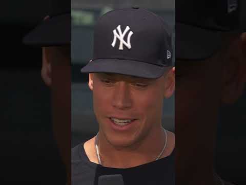Aaron Judge on returning to Dodger Stadium 👀🤔 #AaronJudge #Yankees