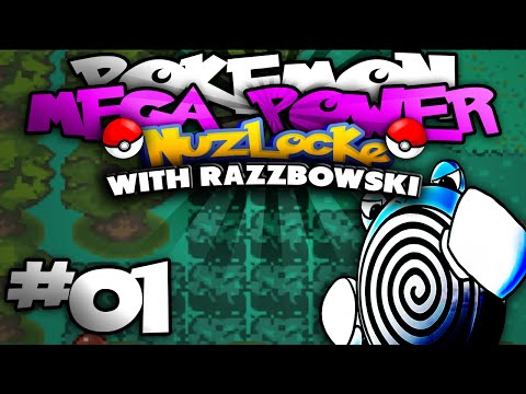 POKEMON MEGA POWER DEMO 1 Nuzlocke - NEW ROM HACK! #1- Pokemon Emerald Hack