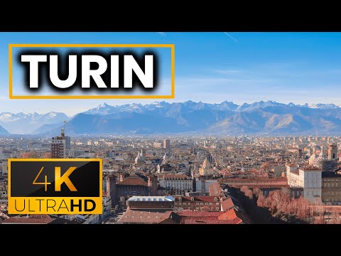 TURIN 🇮🇹 | Walking Tour - 4K60fps - The First Capital of Italy