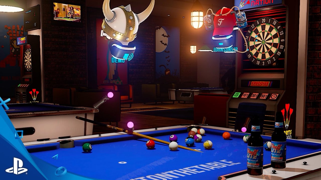 Good Times and a Sticky Floor in SportsBarVR, Out October 13 on PS VR