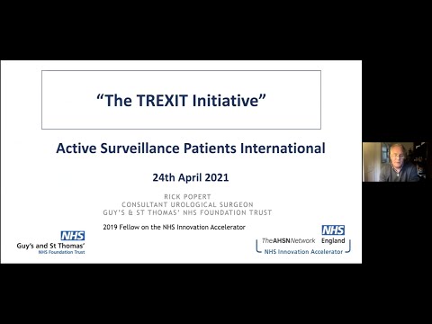 Active Surveillance Patients International April 2021 Meeting With Rick Popert
