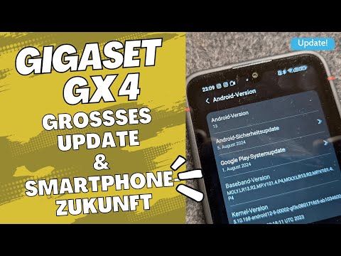 Gigaset GX4 mit großem Android Update & Zukunft der Gigaset Smartphones!
