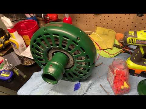 52 in Antique GE Type AH Ceiling Fan c.1921