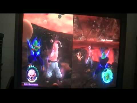 dragon ball z raging blast 2 me vs wyatt team buu's vs team ss3's