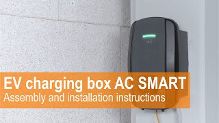 AC SMART fali töltő elektromos autókhoz – szerelési útmutató
