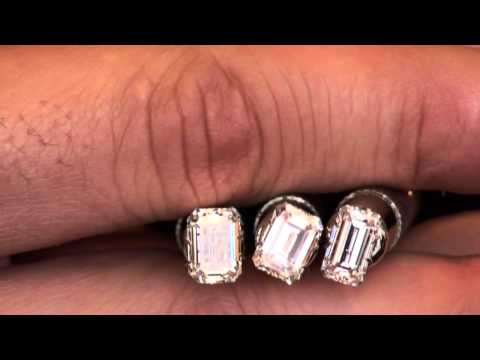 Emerald Cut Diamond Comparison