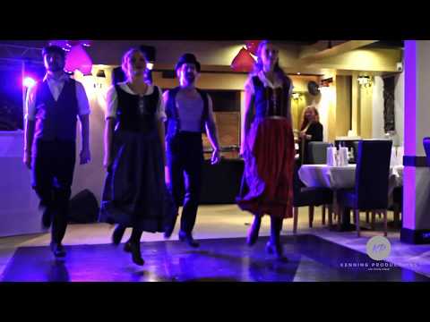 Vystoupeni irskych tancu na vecirku Titanic / Irish dance show