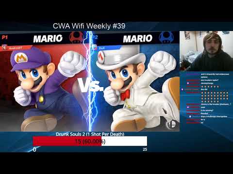 CWA Wifi Weekly 39 - Android (Mario) vs DoX (Mario) Losers Semifinals