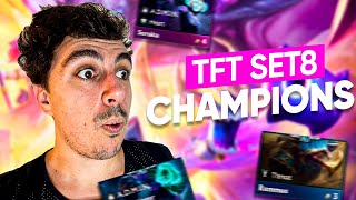 LES CHAMPIONS DU NOUVEAU SET TFT : SET 8 INGAME