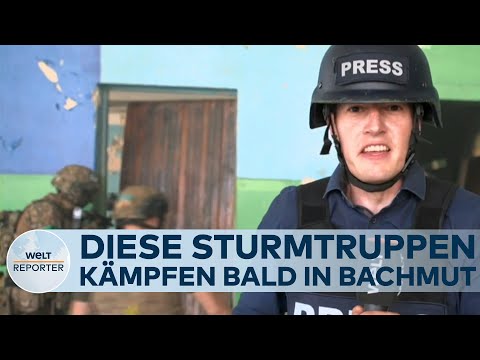 UKRAINE-KRIEG: So trainiert das Elite-Bataillion Aidar den Häuserkampf | WELT Reporter