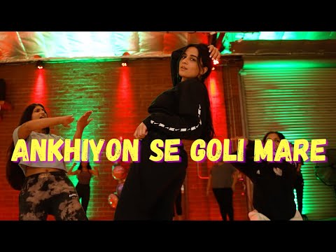 ANKHIYON SE GOLI MARE | @ImanviEsmail Choreography | Dulhe Raja | Govinda | Bollywood Dance