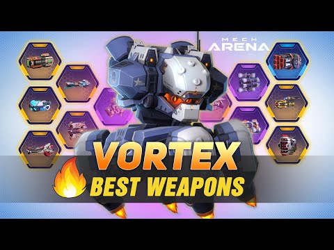 BEST Weapons for VORTEX in Mech Arena 🔥 (Top Picks!) Mech Arena