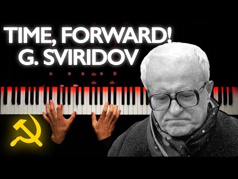 G. Sviridov - Time, Forward! | Piano Tutorial (100,000 special)