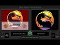 Mortal Kombat II SNES Vs Playstation Side By Side Comparison