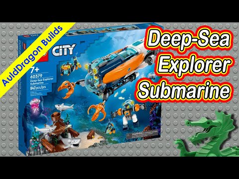 Deep-Sea Explorer Submarine (60379) — Lego Building Session