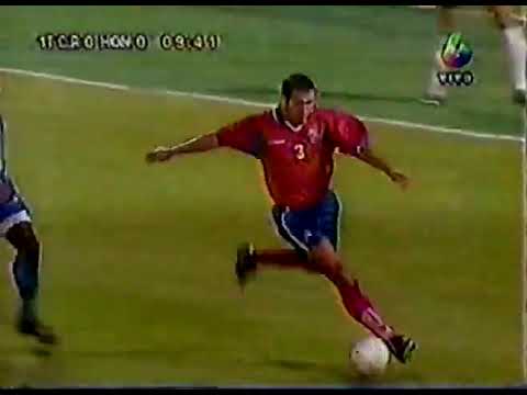 Copa América 2001: Honduras 0-1 Costa Rica (13/07/2001). Narración en español.