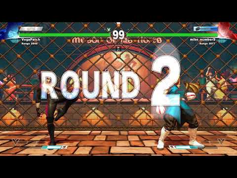 Vegapatch (Juri) VS Mike_number9 (Ed) Gameplay 1080p 60 FPS