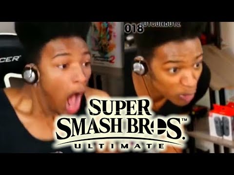 EWNetwork-Etika Reacts to Super Smash Bros. Ultimate Reveal Trailers