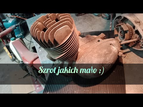 Gratis z moto bazaru w Łodzi szrot jakich mało ;) inspekcja silnika wfm . silnik wfm 125