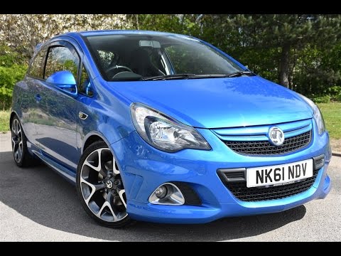 Used Vauxhall Corsa 1.6T VXR 3dr Blue 2012