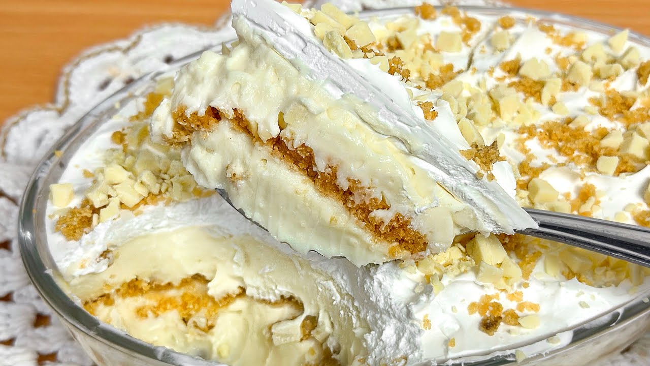 TORTA BELGA CREMOSA COM CREME ESPECIAL 4 LEITES | DESMANCHA NA BOCA | Gabriel Freitas