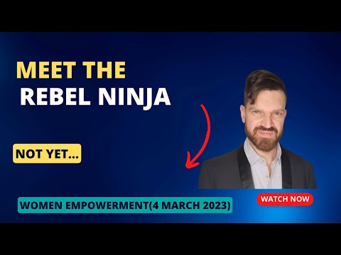 The Rebel Ninja at WE Now