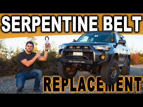 4Runner Maintenance: Serpentine Belt Replacement