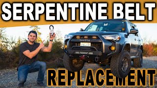 4Runner Maintenance: Serpentine Belt Replacement