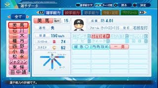 【パワプロ2020】千葉ロッテマリーンズ 選手能力データ 【実況パワフルプロ野球2020】eBASEBALL